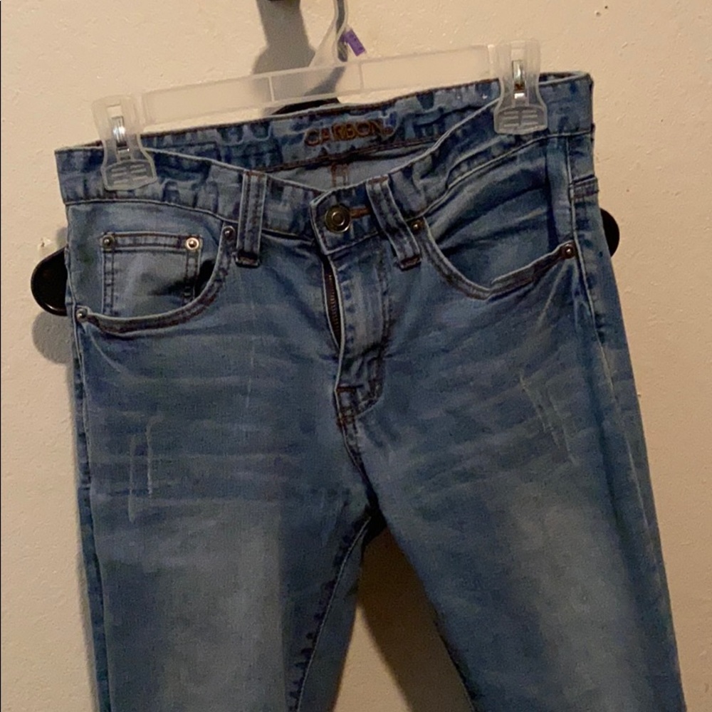 Denim light wash jeans